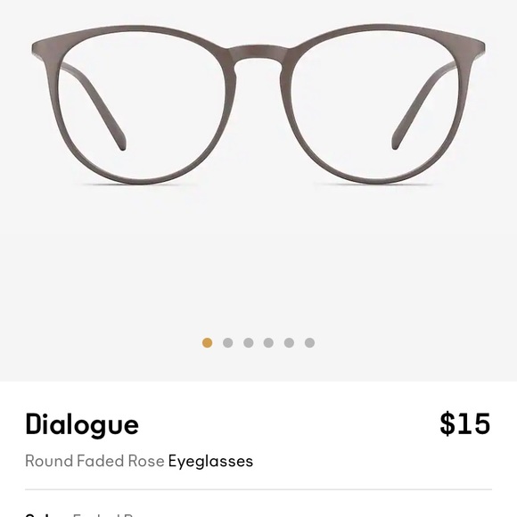 Dialogue faded rose eyebuydirect frames - Picture 1 of 7